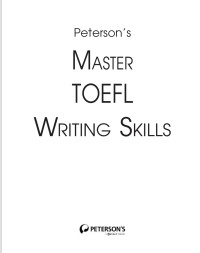 E-BOOK MASTER TOEFL WRITING SKILLS