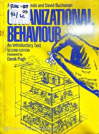 Image of ORGANIZATIONAL BEHAVIOR