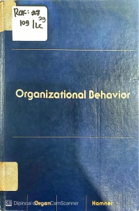 Image of ORGANIZATIONAL BEHAVIOR