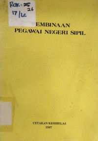 PEMBINAAN PEGAWAI NEGERI SIPIL