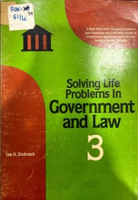 SOLVING LIFE PROBLEMS IN GOVERMENT AND LAW 3