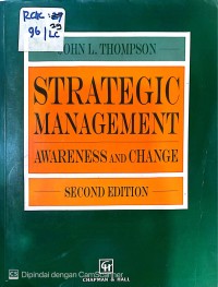 Image of STRATEGIC MANAGEMENT AWARENESS AND CHANGE
